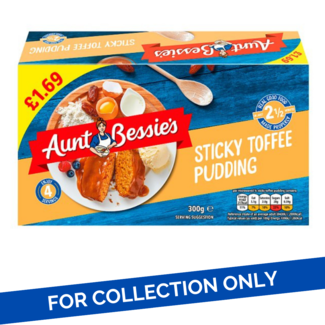 Aunt Bessie's Aunt Bessie's Sticky Toffee Pudding  6x300g