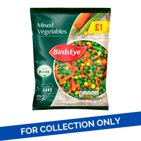 Birds Eye Birds Eye Mixed Vegetables PM1 16x340g Birds Eye Birds Eye Mixed Vegetables PM1 16x340g
