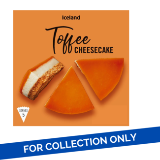 Iceland Iceland Toffee Cheesecake 6x400g