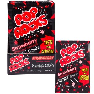 Pop Rocks Pop Rocks Strawberry 24x9.5g