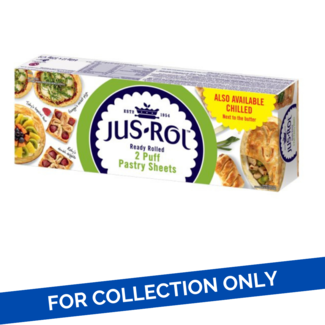 Jus Rol Jus Rol 2 Puff Pastry Sheets 6x640g