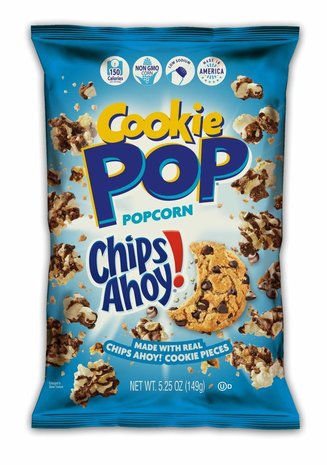 Cookie Pop Cookie Pop Chips Ahoy Popcorn 12x149g Cookie Pop Cookie Pop Chips Ahoy Popcorn 12x149g