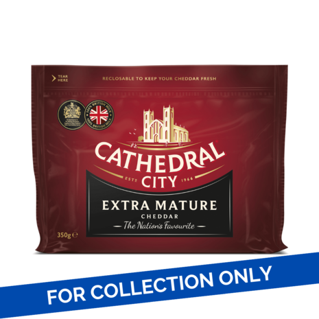 Cathedral City Cathedral City Extra Mature Cheddar 12x200g Cathedral City Cathedral City Extra Mature Cheddar 12x200g