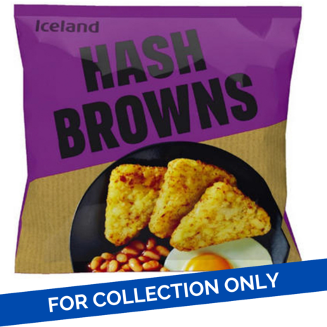 Iceland Hash Browns 16 x 600g Iceland Hash Browns 16 x 600g