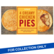 Iceland 4 Creamy Chicken Pies 12 x 568g Iceland 4 Creamy Chicken Pies 12 x 568g