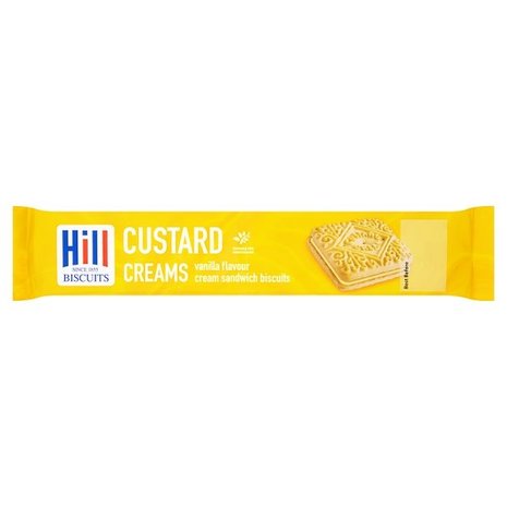 Hills HILL CUSTARD CREAMS 36x 150g Hills HILL CUSTARD CREAMS 36x 150g