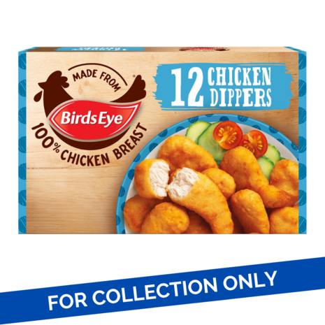 Birds Eye Birds Eye 12 Chicken Dippers 8 x 220g Birds Eye Birds Eye 12 Chicken Dippers 8 x 220g