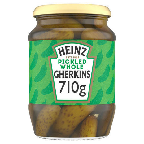 Heinz Heinz Whole Gherkins 6x710g Heinz Heinz Whole Gherkins 6x710g