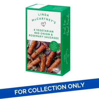 Linda McCartney Linda McCartney Rosemary & Red Onion Sausages 8x270g