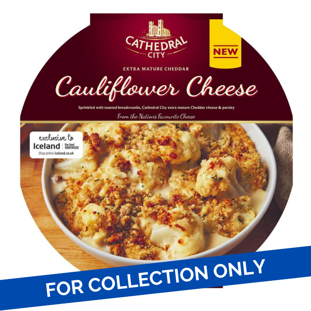 Cathedral City Our Cauliflower Cheese 12 x 500g Kellys Wholesale