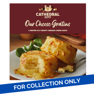 Cathedral City  Cathedral City 4 Cheesy Potato Gratins 10 x 480g