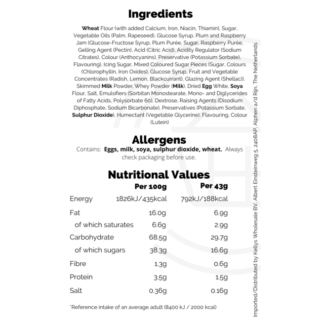 Mr Kipling Festive Bakewells 10x6PK