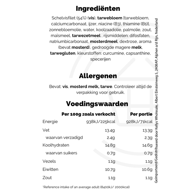 Young's 4pk Chip Shop Haddock Fillets 8x400g