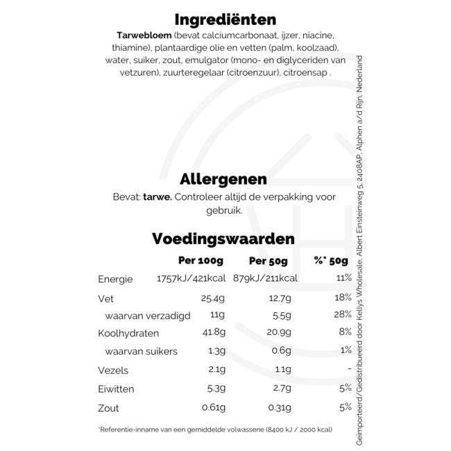 Jus Rol Shortcrust Pastry Block 6x500g