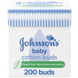 Johnsons Johnsons Cotton Buds 6x200p Johnsons Johnsons Cotton Buds 6x200p
