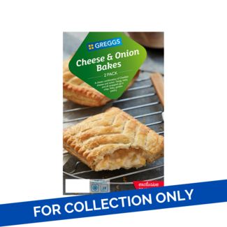 Gregg's Greggs 2 Cheese & Onion Bakes 30x288g