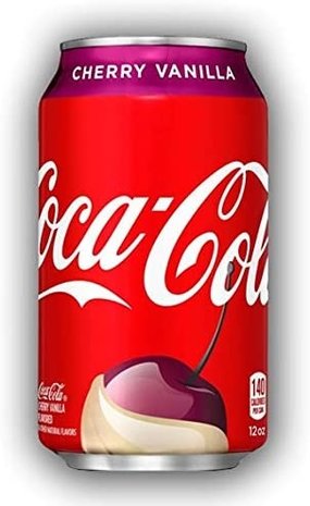 Coca-Cola Coca Cola Cherry Vanilla Cans 12x355ml Coca-Cola Coca Cola Cherry Vanilla Cans 12x355ml