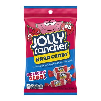 Jolly Rancher Jolly Rancher Peg Bag Hard Candy Awesome Reds 12x6.5oz