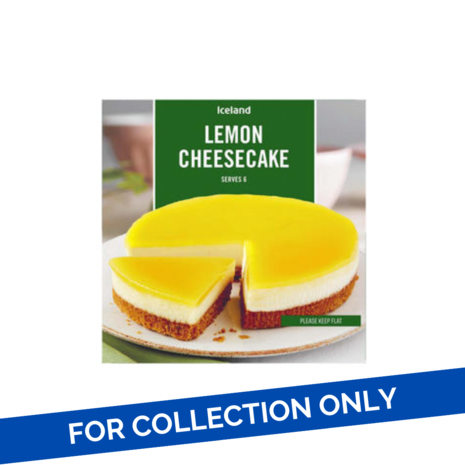 Iceland Iceland Lemon Cheesecake 9 x 470g Iceland Iceland Lemon Cheesecake 9 x 470g