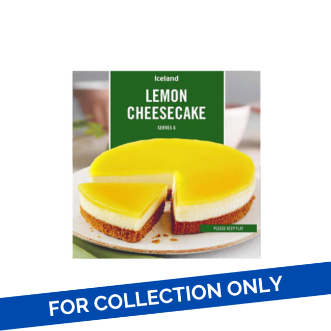 Iceland Iceland Lemon Cheesecake 9x470g