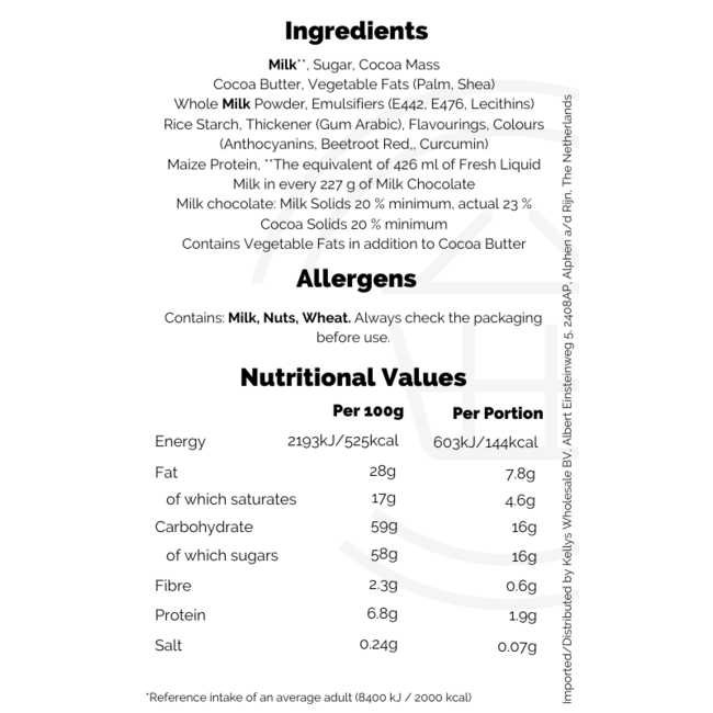 Cadbury Mini Egg Tablet 20x110g