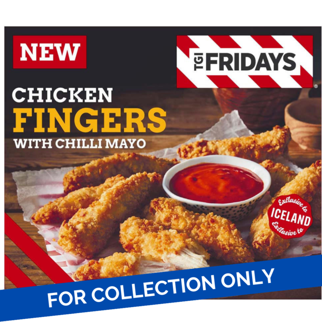 TGI Friday TGI Fridays Chicken Fingers with Chilli Mayo 24x400g