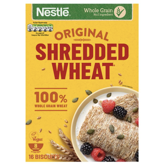 Nestle Shredded Wheat 8x16s