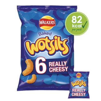 Walkers Crisps Walkers Wotsits 6pk 12x6x16.5g
