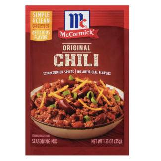 Mccormick McCormick Chili Seasoning 24x35g