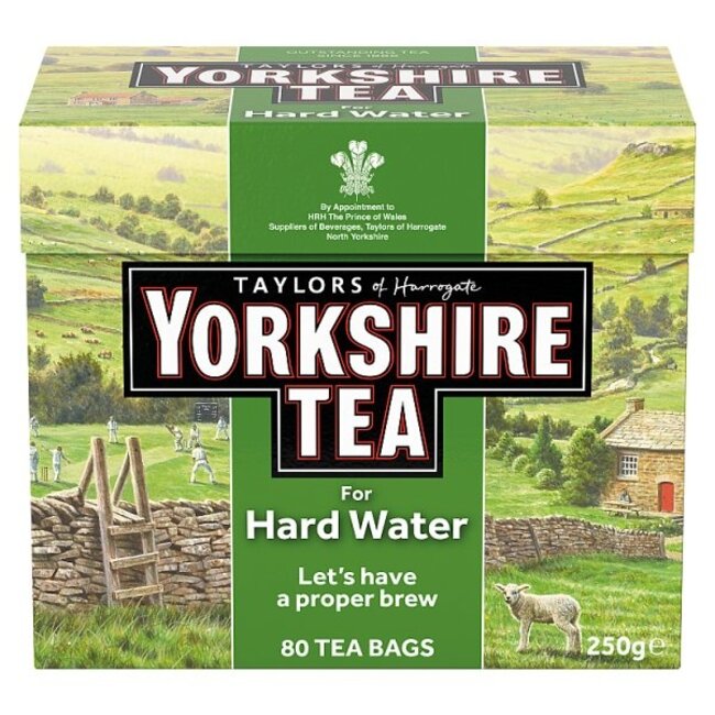 Taylor Taylors Yorkshire Hard Water Teabags 5x80s