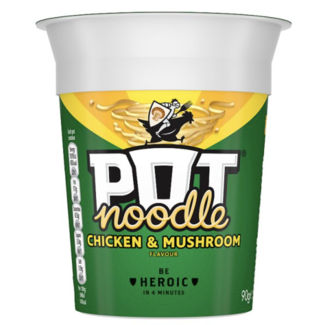 Pot Noodle Pot Noodle Chicken & Mushroom 12x90g