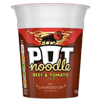 Pot Noodle Pot Noodle Beef & Tomato 12x90g