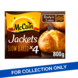 McCain Mccain Jacket Potato 8 x 800g McCain Mccain Jacket Potato 8 x 800g