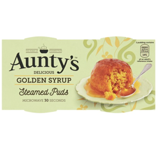Aunty's Aunty's Golden Syrup Steamed Puddings 6x2x95g
