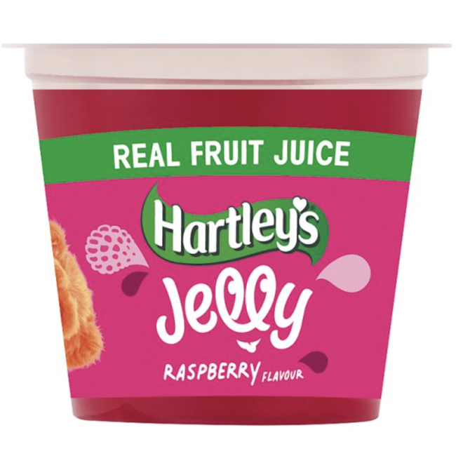 Hartleys Jelly Raspberry Pot 12x125g