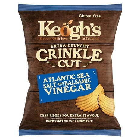 Keoghs Keoghs Crinkle Salt & Vinegar 24x50g THT: 03-08-2023 Keoghs Keoghs Crinkle Salt & Vinegar 24x50g THT: 03-08-2023