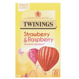 Twinings Twinings Infusions Strawberry& Raspberry 4X20s