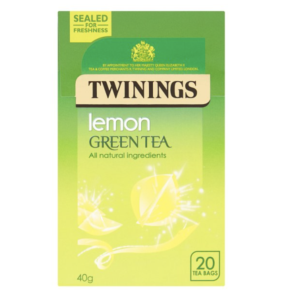 Twinings Green Tea Lemon 4X20s Britse Thee Kellys Wholesale