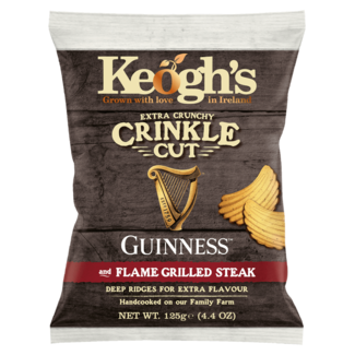 Keoghs Keoghs Crinkle Guinness & Flame Grilled Steak 12x125g