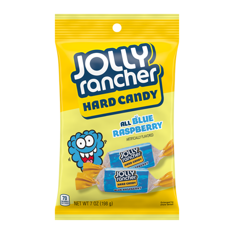 Jolly Rancher Jolly Rancher Blue Raspberry Hard Candy 12x198g Jolly Rancher Jolly Rancher Blue Raspberry Hard Candy 12x198g