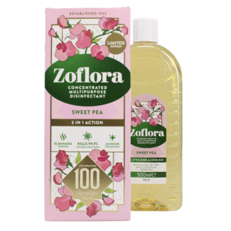 Zoflora Zoflora Concentrated Disinfectant Sweet Pea 12x500ml