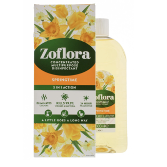Zoflora Zoflora Concentrated Disinfectant Springtime 12x500ml