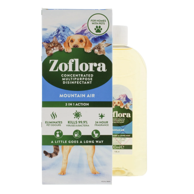 Zoflora Zoflora Concentrated Disinfectant Mountain Air 12x500ml