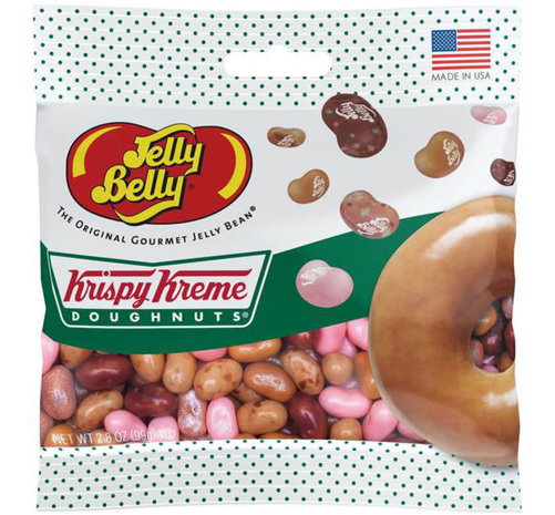Jelly Belly Candy Company Jelly Belly Peg Bag Krispy Kreme 12x79g Jelly Belly Candy Company Jelly Belly Peg Bag Krispy Kreme 12x79g
