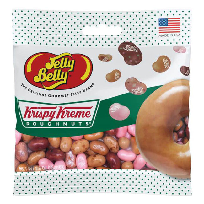 Jelly Belly Candy Company Jelly Belly Peg Bag Krispy Kreme 12x79g