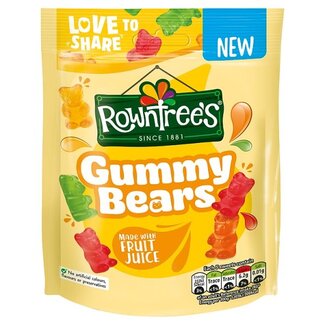 Rowntree's Rowntree's Gummy Bears Pouch 10x115g BBD: 30-06-2024
