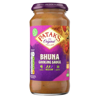 Patak's l Patak's Bhuna Curry Sauce 6x450g