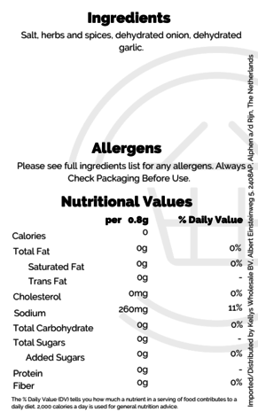 Jane's Krazy Jane's Krazy Seasonings Mixed Up Salt 12x113g Jane's Krazy Jane's Krazy Seasonings Mixed Up Salt 12x113g