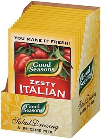 Kraft Good Season Dressing Dry Mix Italian Zesty 24x17g Kraft Good Season Dressing Dry Mix Italian Zesty 24x17g