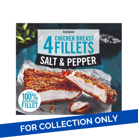 Iceland Iceland Salt & Pepper Chicken Filets 24 x 4pk Iceland Iceland Salt & Pepper Chicken Filets 24 x 4pk